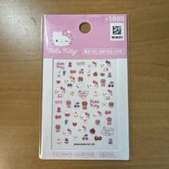 キティちゃん　ネイルシールのサムネイル