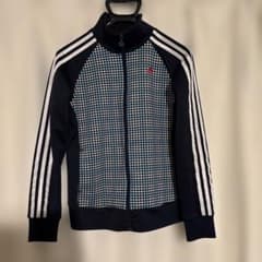 adidas チェック柄 ジップアップジャケットのサムネイル