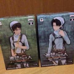 進撃の巨人  お掃除エレン＆リヴァイ  フィギュアセットのサムネイル