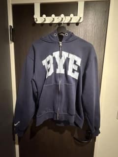最安値bye jeremy シップパーカー　L Bye jeremy zipup ジップパーカー - メルカリ