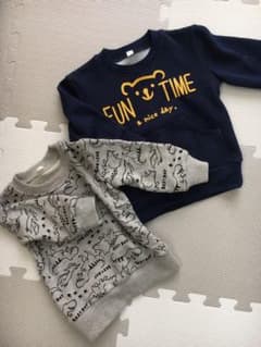 トレーナー2枚セットのサムネイル