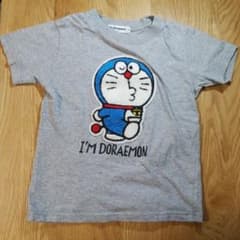 ドラえもん Tシャツ 130 ライトオン キッズ Righton 男の子 グレーのサムネイル