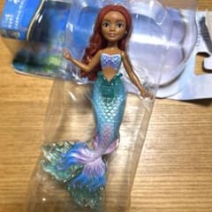 ディズニー　実写映画　リトルマーメイド　アリエル　ミニドール　マテル
