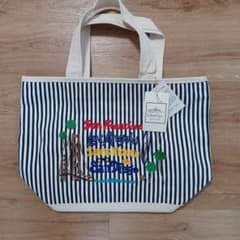Liberty Bell トートバッグ ストライプ 刺繍