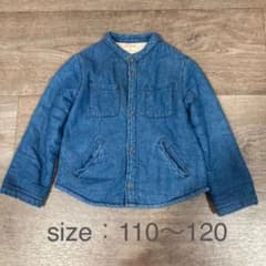 キッズ デニムジャケット 中ボア 110～120のサムネイル