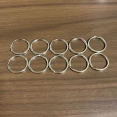 2cm 10個 二重リング 丸カン 平らのサムネイル
