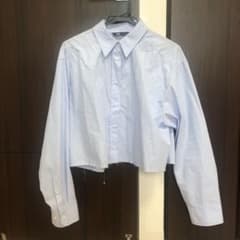 zara 今季　切りっぱなしシャツのサムネイル