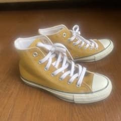 CONVERSE REACT イエローハイカットスニーカーのサムネイル