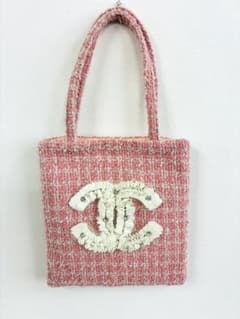 CHANELツイードトートバッグシフォン VIP正規ノベルティ 非売品 - メルカリ