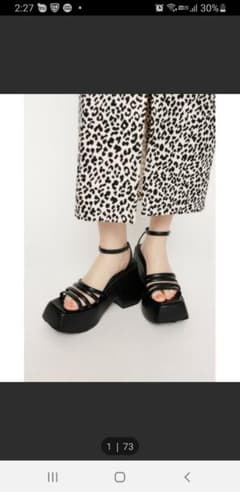 SLY  CHUNK SOLE サンダル sizeL　スライのサムネイル