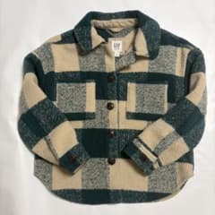 GAP KIDS サイズ　S（6-7）120cm チェック柄　ジャケットのサムネイル