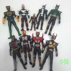 仮面ライダー ソフビ フィギュア まとめ売り 9体セット - メルカリ