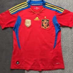 週末値引！ adidas アディダス スペイン代表プラクティスシャツのサムネイル