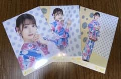 乃木坂46 生写真 阪口珠美 2022 浴衣 3種コンプのサムネイル
