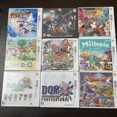 ニンテンドー3DS ソフト 9本セット まとめ売り - メルカリ