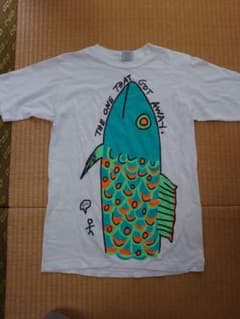 GRAVITY GRAPHICSサカナ柄Tシャツのサムネイル