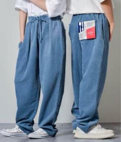 バルーンシルエットイージーステッチシェフパンツXL