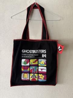 GHOSTBUSTERS トートバッグ ブラック　ゴーストバスターズのサムネイル