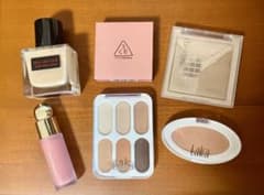 【コスメ6点まとめ売り】シュウウエムラ・Rare Beauty・Laka・3CEのサムネイル