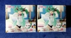 初音ミク フィギュア 猫耳Tシャツver.2体セット