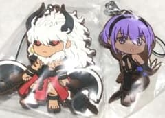 [세트 판매] 이치 반 쿠지 FGO 고무 스트랩 아스테리오스 & 조용한 하산