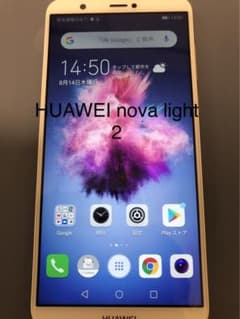 HUAWEI nova light 2 本体　32G simフリー ジャンク品のサムネイル