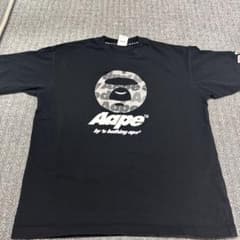 AAPE BY A BATHING APE Tシャツ ブラック Lのサムネイル