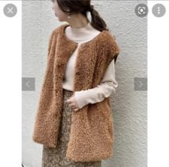 kastane ボアベストのサムネイル