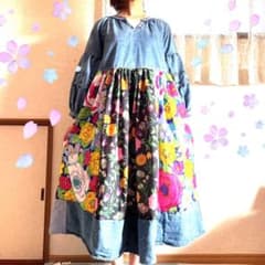 まの様専用 フリークスストア＆ラッシュコラボリメイクワンピースのサムネイル