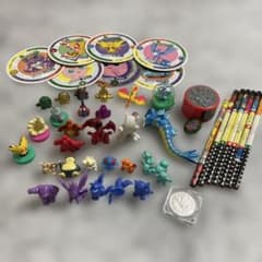 当時物・希少】レトロ玩具まとめ ポケモン バトエン キン消し ソフビ