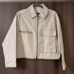 MAISON SPECIAL ベージュ ジップアップジャケットのサムネイル