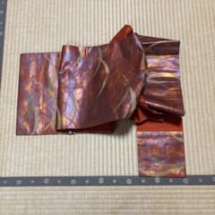 名古屋帯 抽象柄 織り出しのサムネイル