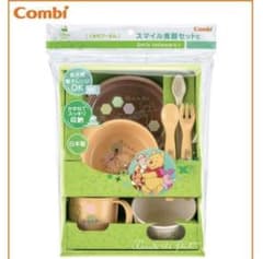 ［新品未開封］コンビ プーさん食器セットのサムネイル
