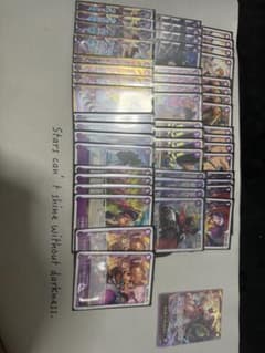 紫 黒紫 赤紫 ルフィ デッキ セット売りのサムネイル