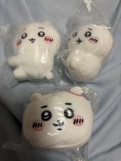 치이카와 봉제인형 마스코트 3점 세트
