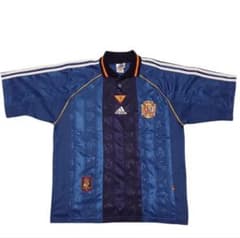 98/99 スペイン代表 away アウェイ ゲームシャツ ユニフォーム 90sのサムネイル