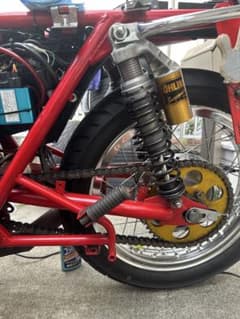 早い者勝ち‼️希少‼️初期‼️ガイコツオーリンズ gt380 gs400 オーリンズ 初期ガイコツ gs400 gt380 - メルカリ