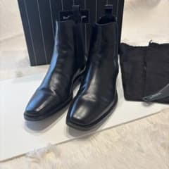 極美品　Ermenegildo Zegna サイドゴアブーツ ブラックのサムネイル