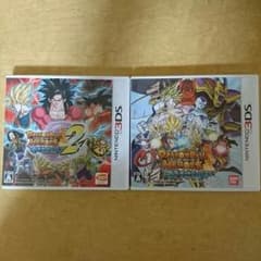 3DSソフト ドラゴンボールヒーローズ アルティメットミッション 2本セットのサムネイル