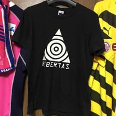 Ｐさん専用REBERTAS Tシャツ 初期 黒のサムネイル