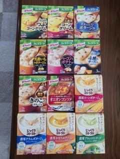 【もも　様　専用】クノールカップスープ　じっくりコトコト　詰め合わせ　12箱のサムネイル