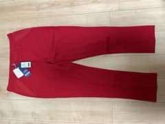 muta 赤 スリムフィット ゴルフパンツ 新品タグ付き - メルカリ