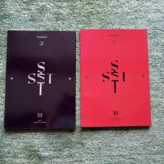 WOODZ SET SINGLE ALBUM 赤黒2枚セット - メルカリ