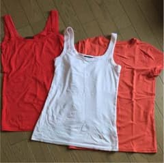 セオリータンクトップ、Tシャツ3点 一度のみのサムネイル