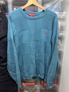 Supreme 21SS Small Box Sweater 水色 青 ブルー - メルカリ