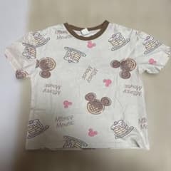 Littc ミッキーマウス 総柄Tシャツ 100cmのサムネイル