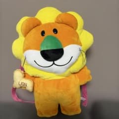 たべっこどうぶつ　ライオン ぬいぐるみ リュックサックのサムネイル