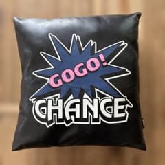 ジャグラー　レザークッション　GOGO! CHANCE JUGGLER ブラック