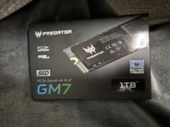 内臓型SSD】Acer Predator M.2 SSD 1TB - メルカリ