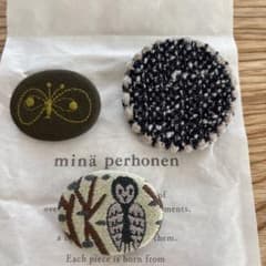 ミナペルホネン mina perhonen サンキューベリーバッチ - メルカリ